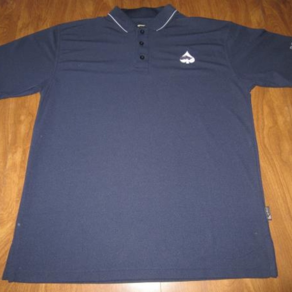 Colorado Timberline Large Blue Polo Golf Shirt NWT